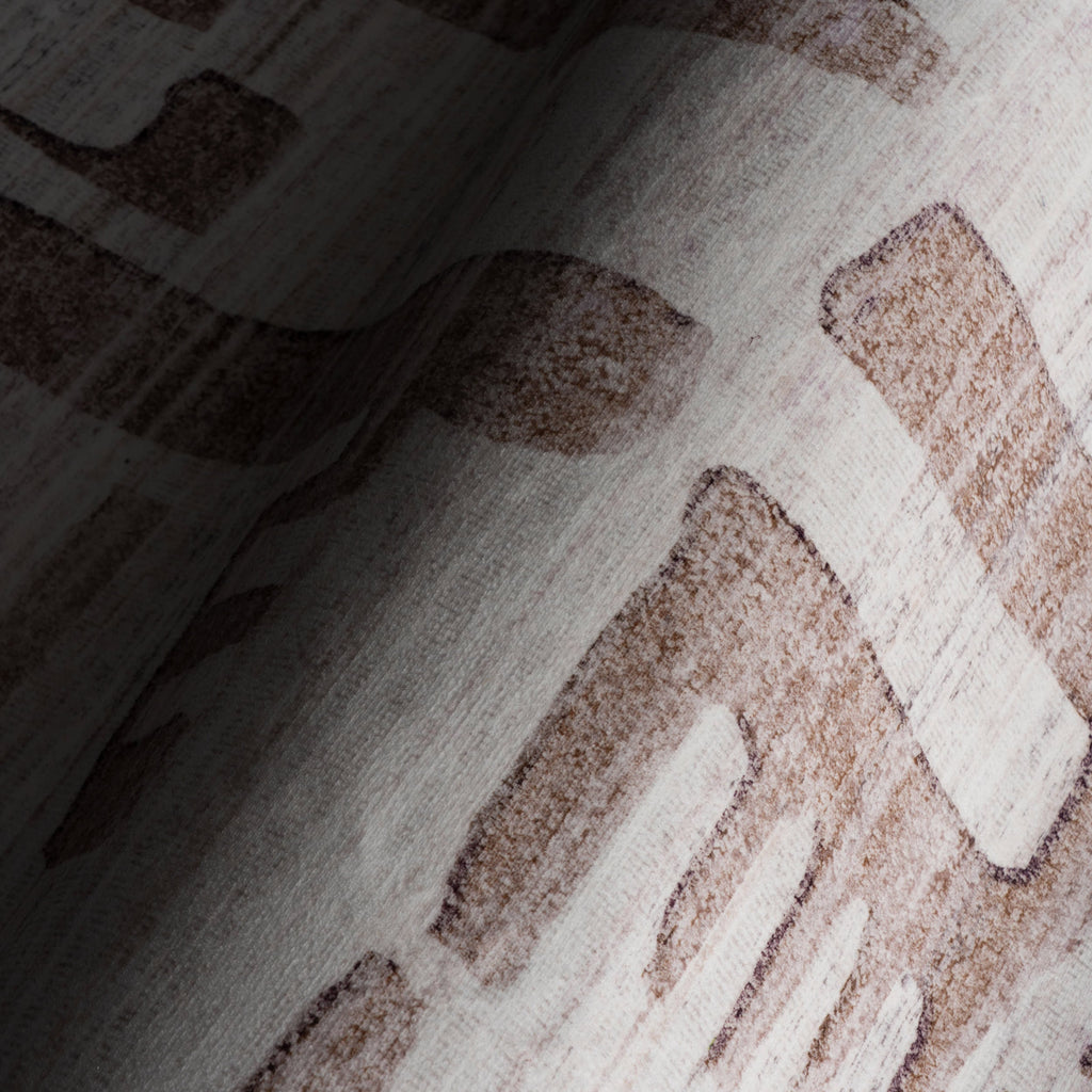 Janatha Moroccan Abstract Washable Rug | Ivory