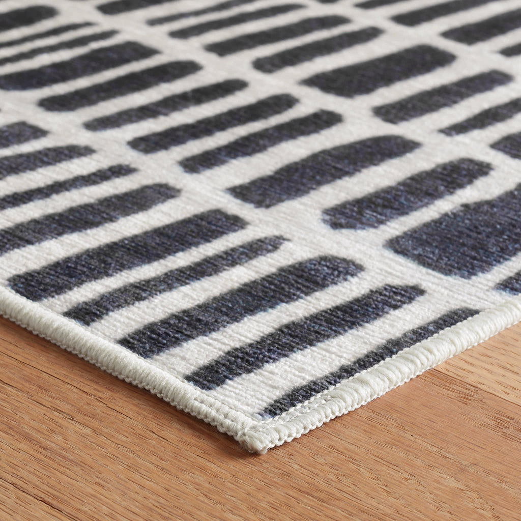 Roark Machine Washable Rug | Charcoal
