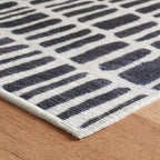 Roark Machine Washable Rug | Charcoal