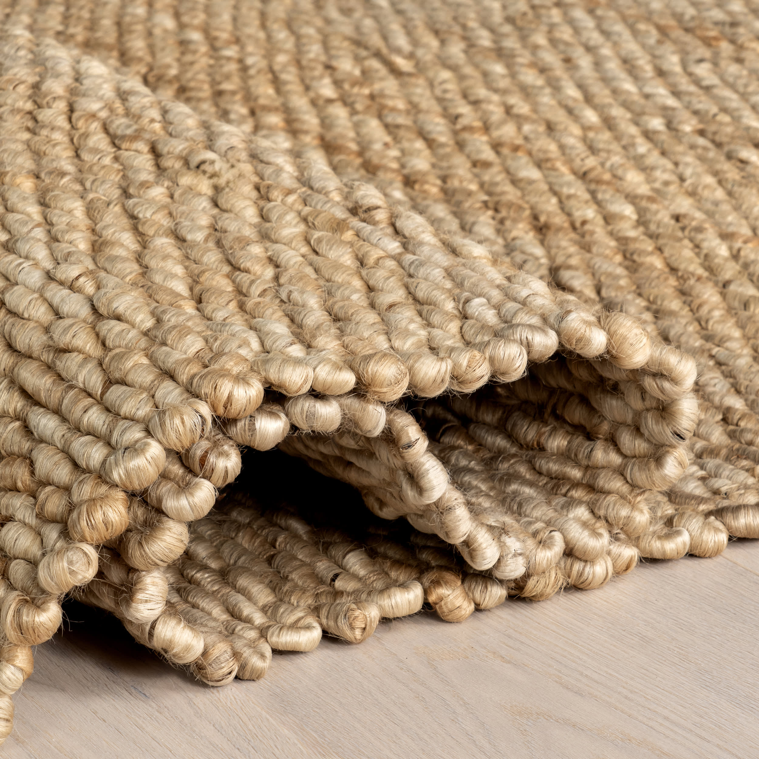 Handspun Jute Rug | Natural