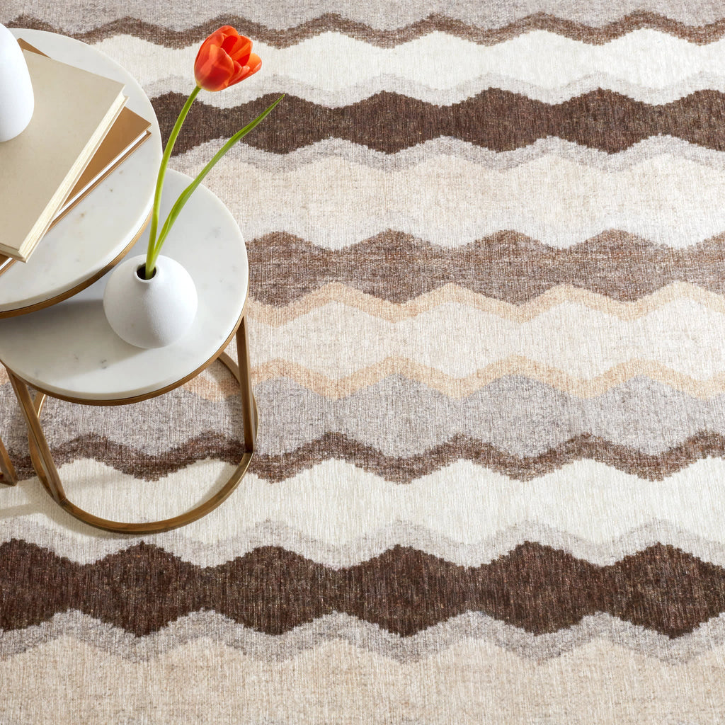 Safety Net Machine Washable Rug | Natural