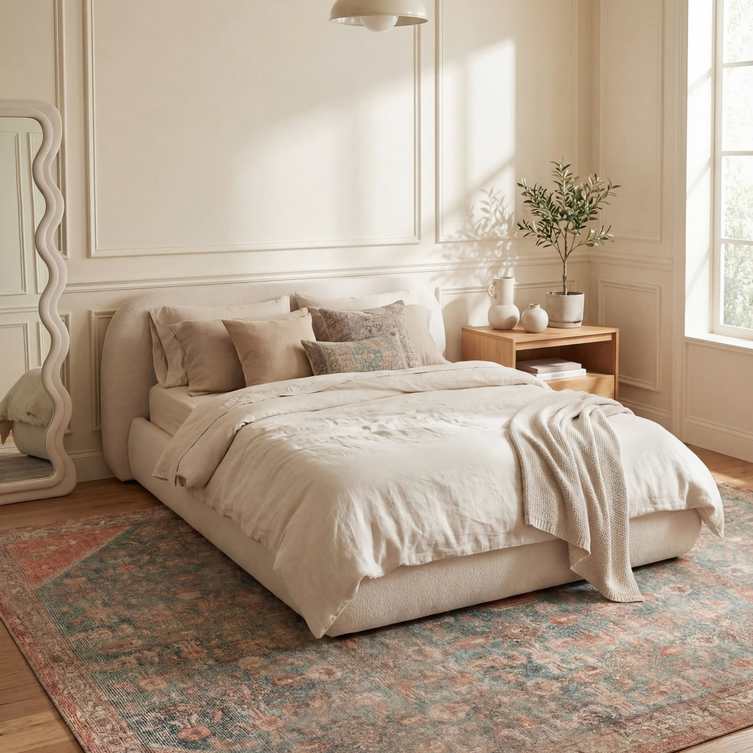 Wesa Medallion Rug | Multicolor