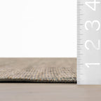 Nefre Traditional Diamond Rug | Green