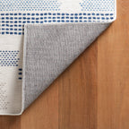 Tread Lightly Machine Washable Rug | Navy