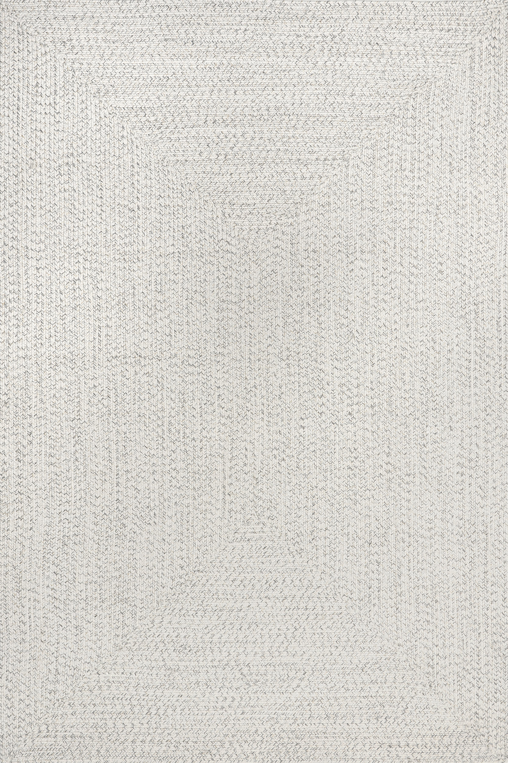 Everywhere Hand-Braided Indoor/Outdoor Rug | Ivory Main image