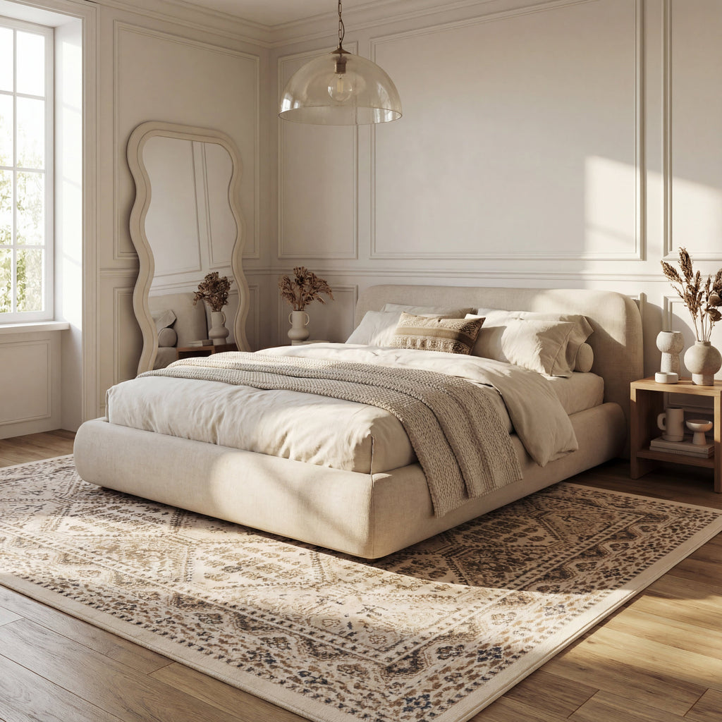 Melange Tiles Rug | Beige