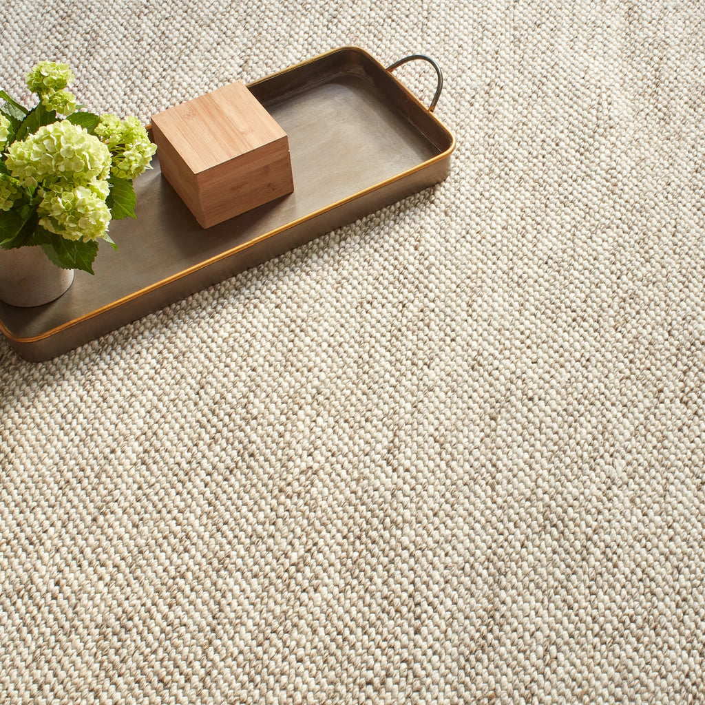 Loggia Handwoven Wool Rug | Natural