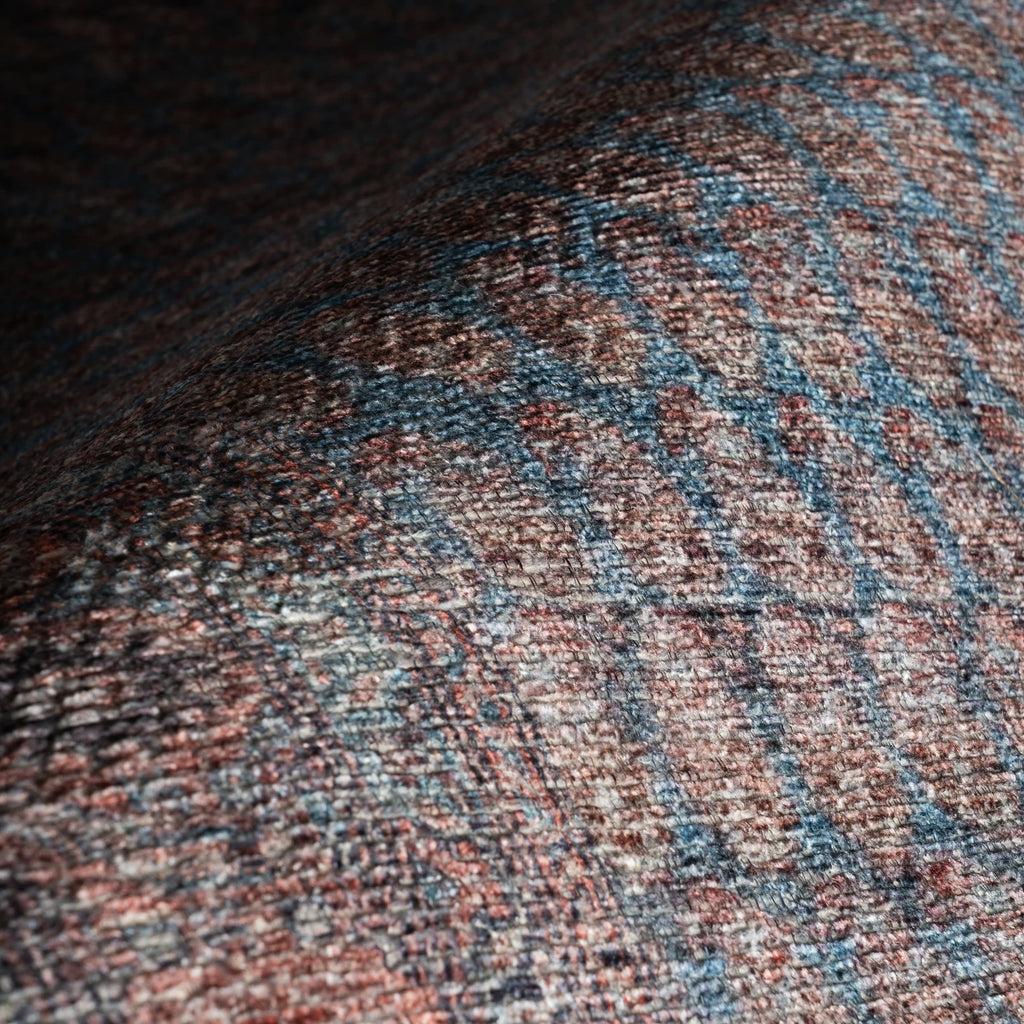 Ferelith Vintage & Distressed Washable Rug | Rust