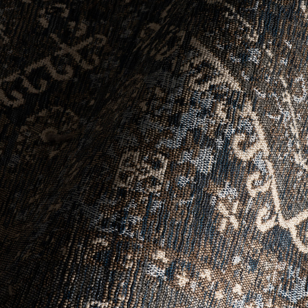 Solia Traditional Medallion Indoor/Outdoor Rug | Navy