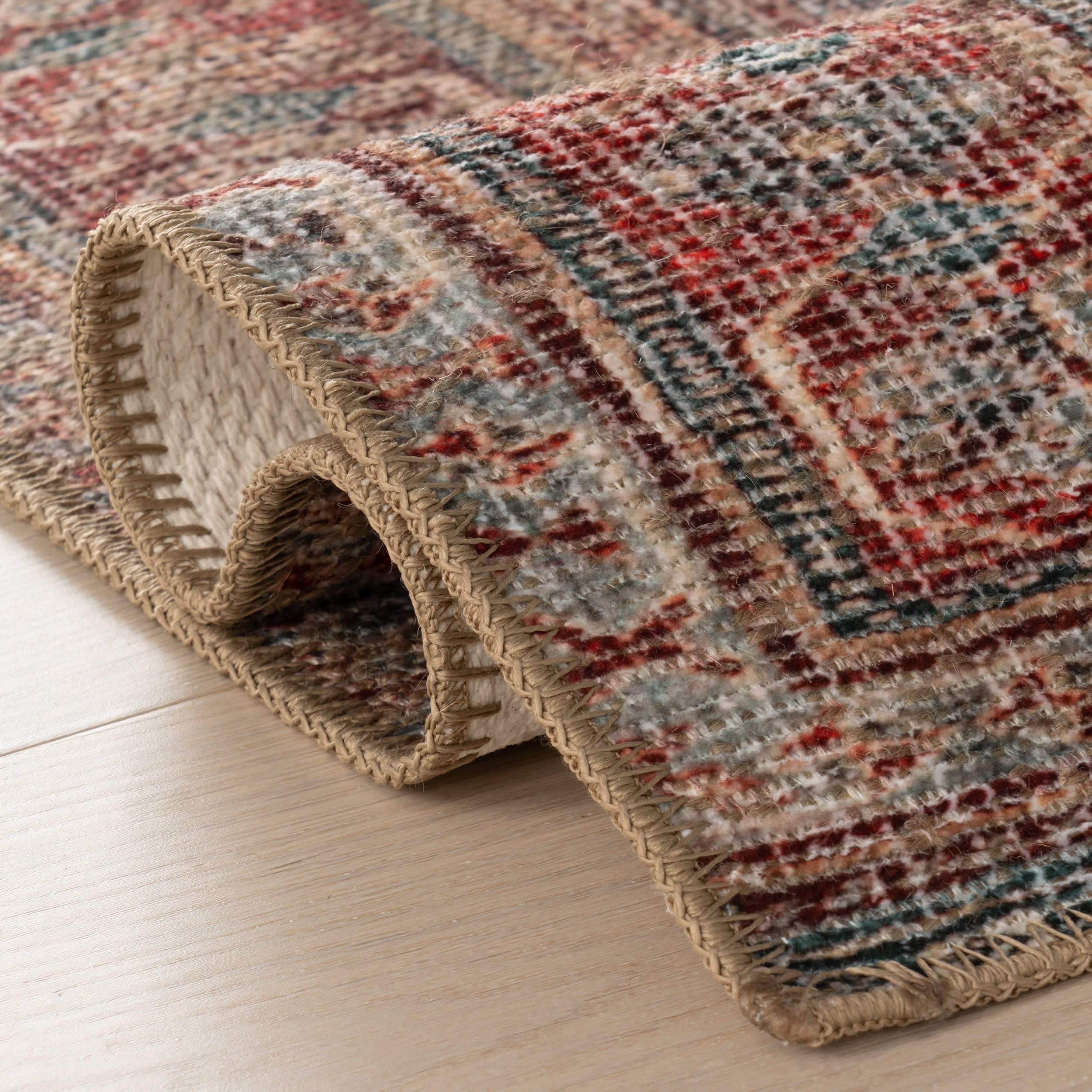 Weda Medallion Rug | Brown