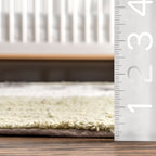 Tiger Nursery Washable Rug | Ivory