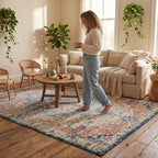 Flourishing Medallion Rug | Multicolor