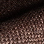 Thale Textured Handmade Jute Rug | Chocolate Brown