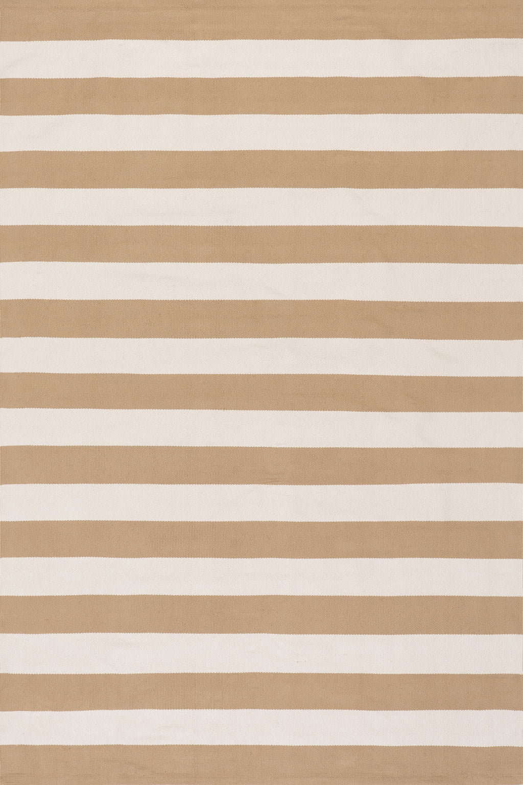 Banks Stripe Handwoven Indoor/Outdoor Rug | Khaki