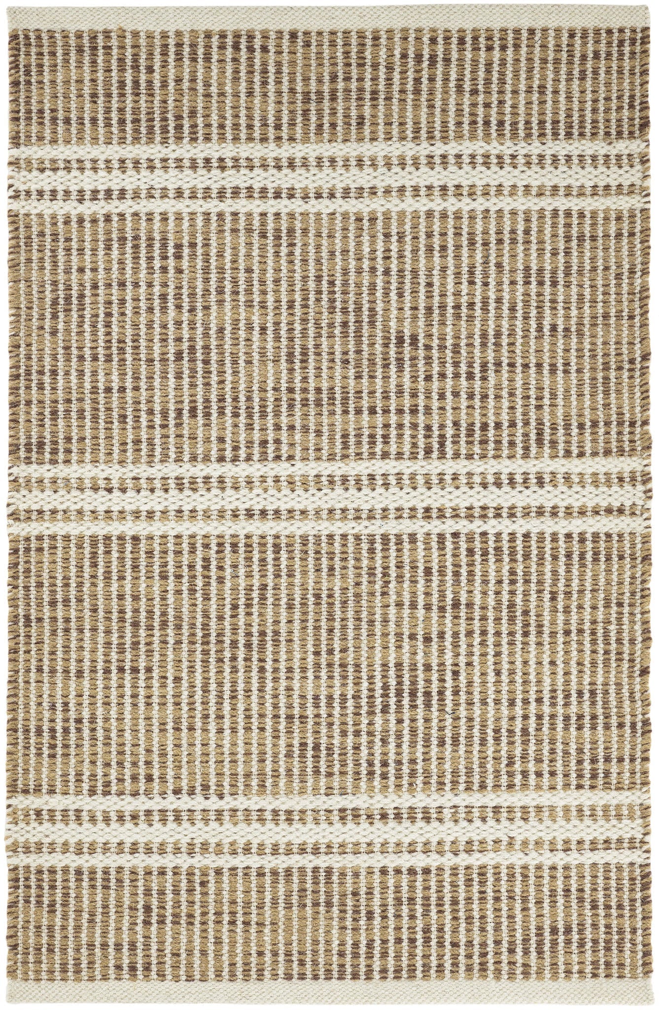 Malta Handwoven Wool Rug | Natural Main image
