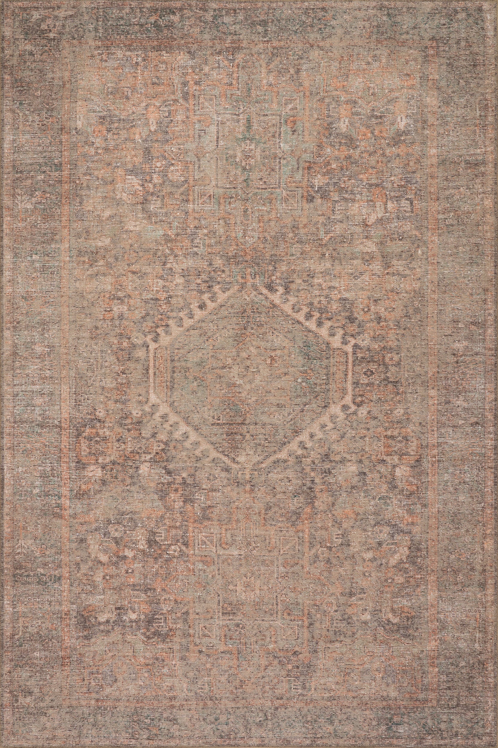 Wavi Medallion Rug | Multicolor Secondary image