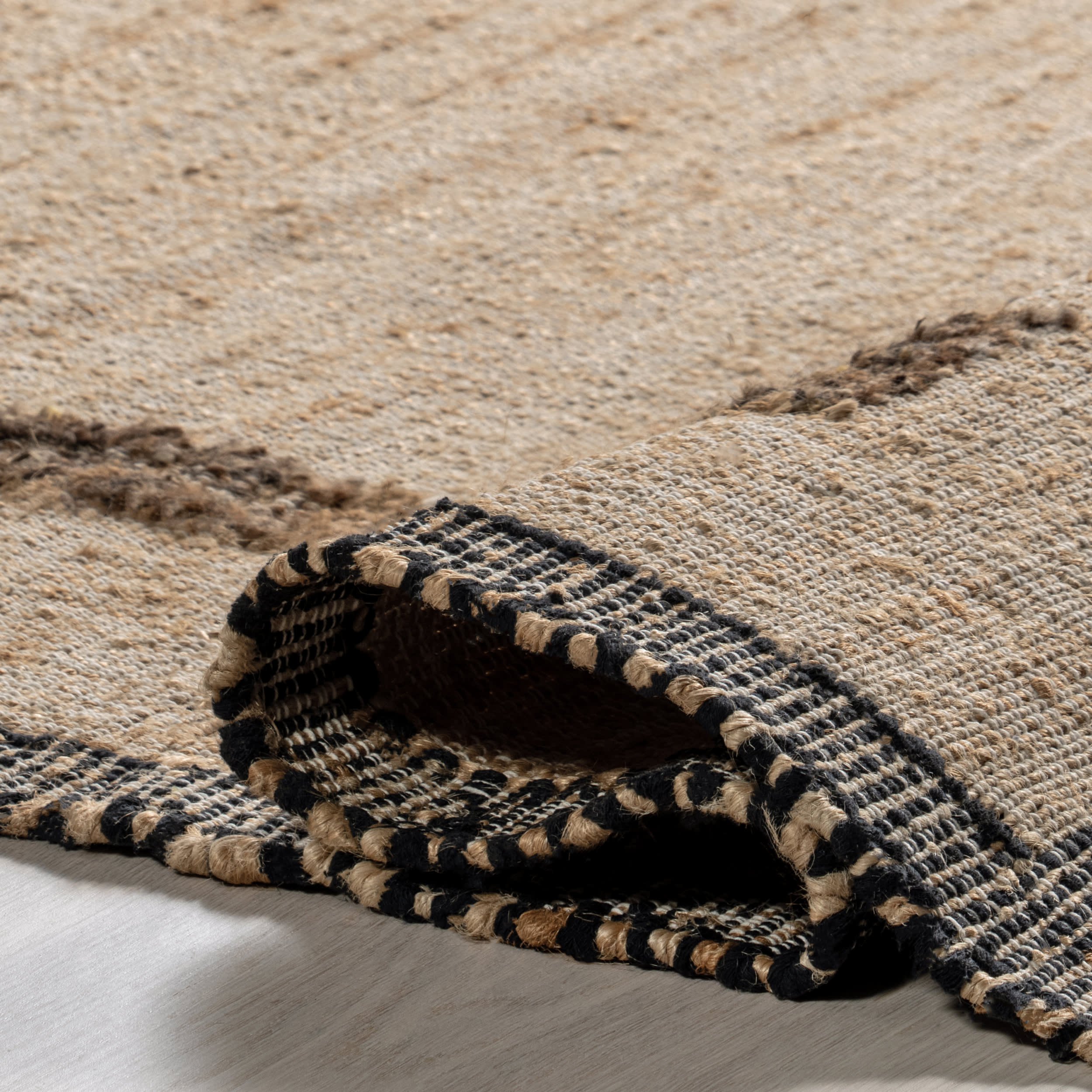 Agora Jute and Wool Rug | Natural