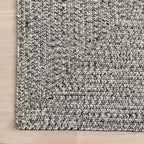 Everywhere Hand-Braided Indoor/Outdoor Rug | Salt And Pepper