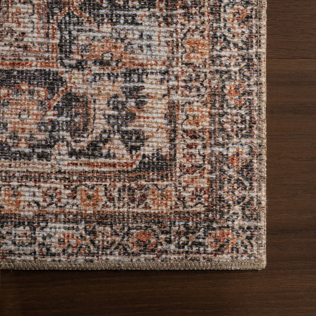 Red Bank Antiqued Jute-Blend Rug | Multicolor