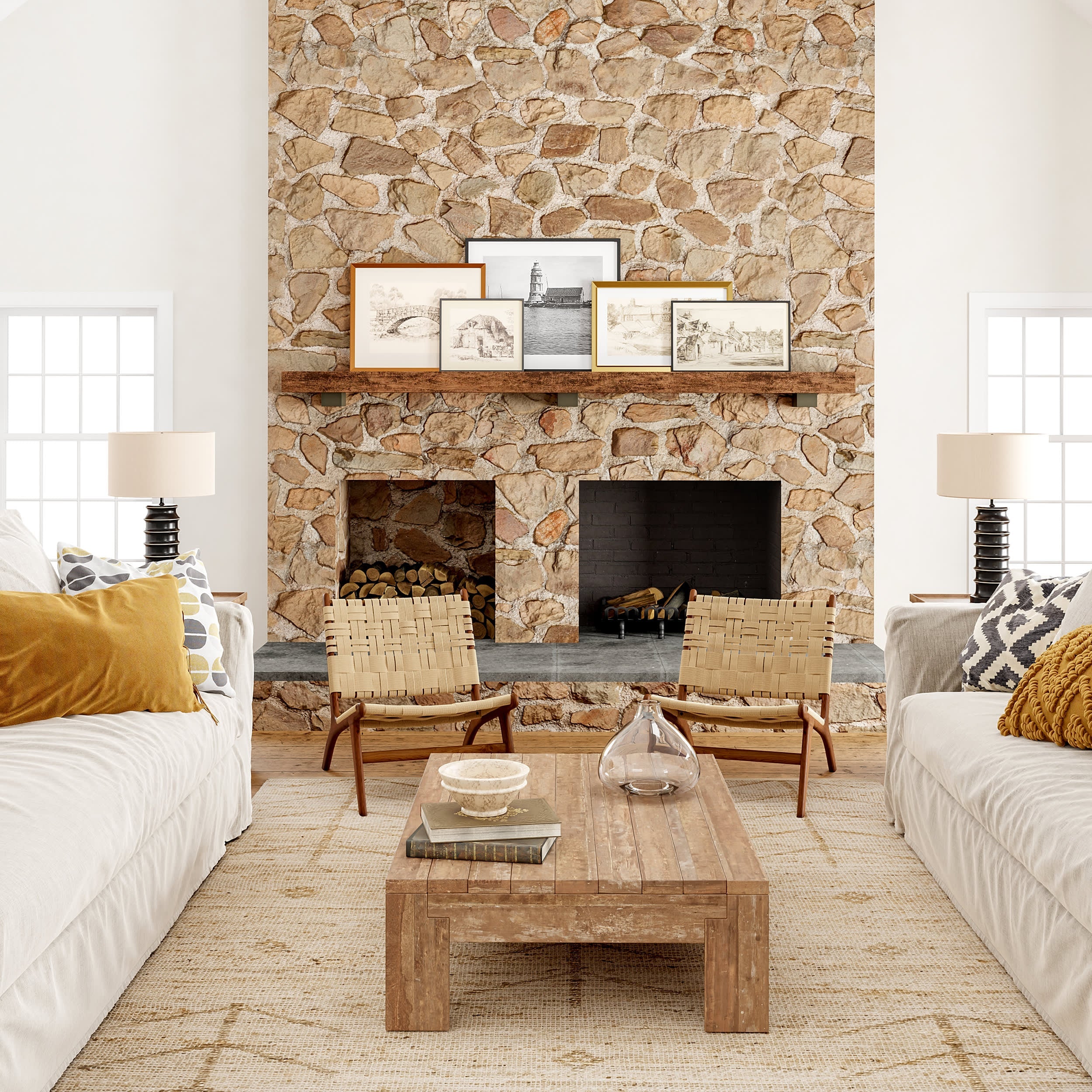 Amaranth Jute Rug | Natural Secondary image