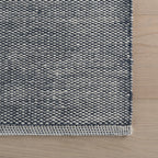 Pebble Handwoven Performance Rug | Blue