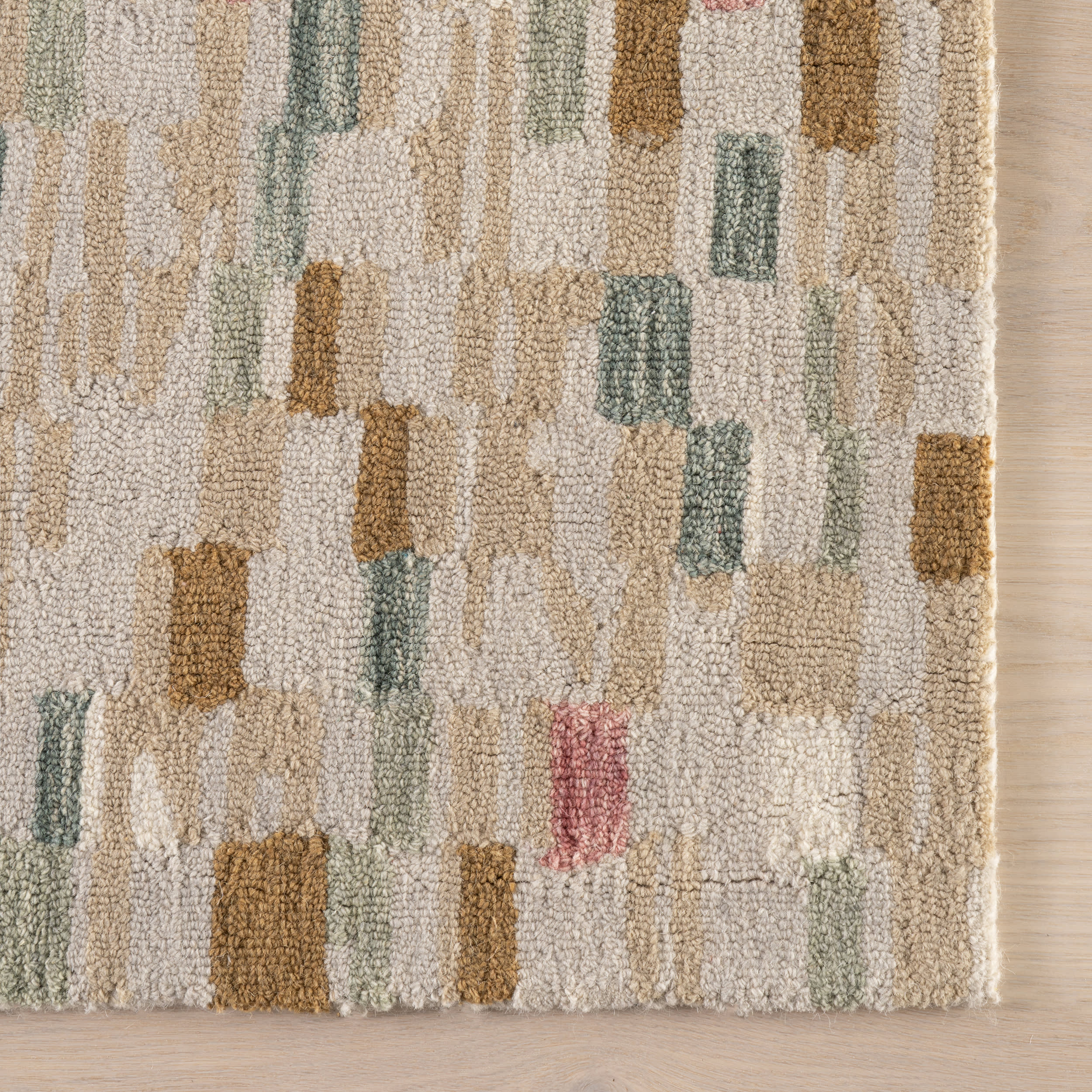 Ashmore Hand Micro Hooked Wool Rug | Multi