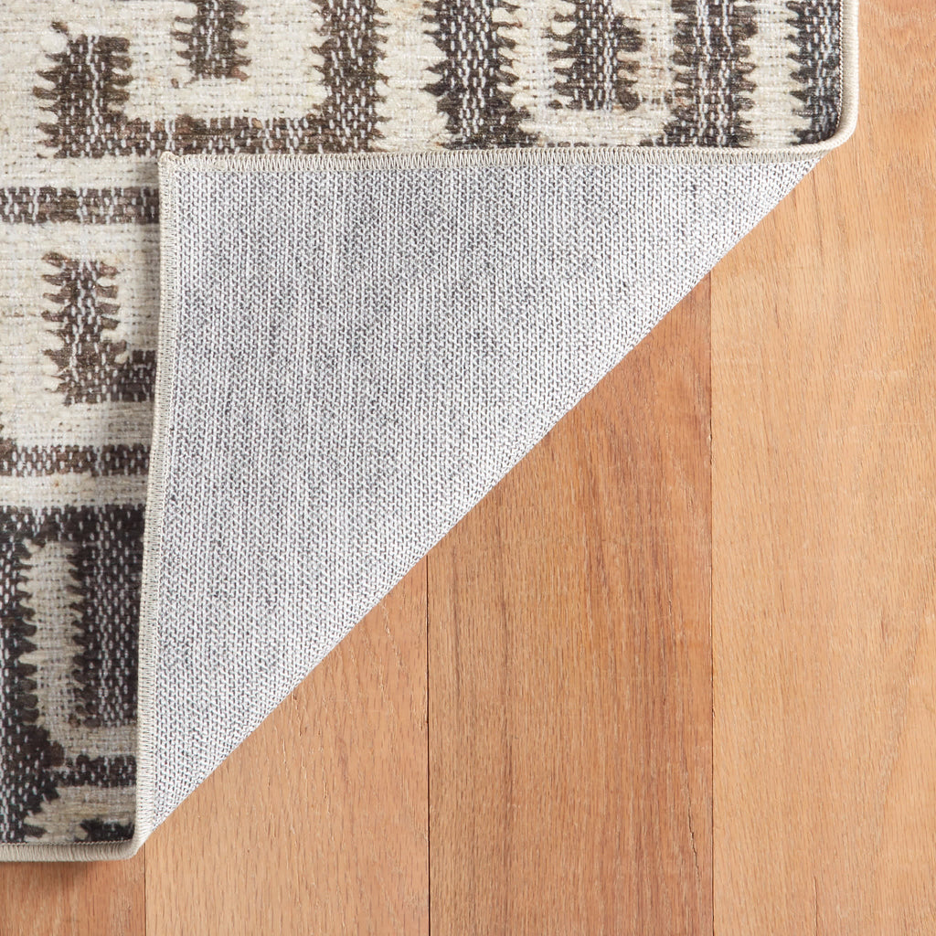 Auricula Machine Washable Rug | Natural
