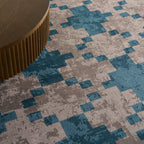 Tilana Southwestern Geometric Washable Rug | Multicolor