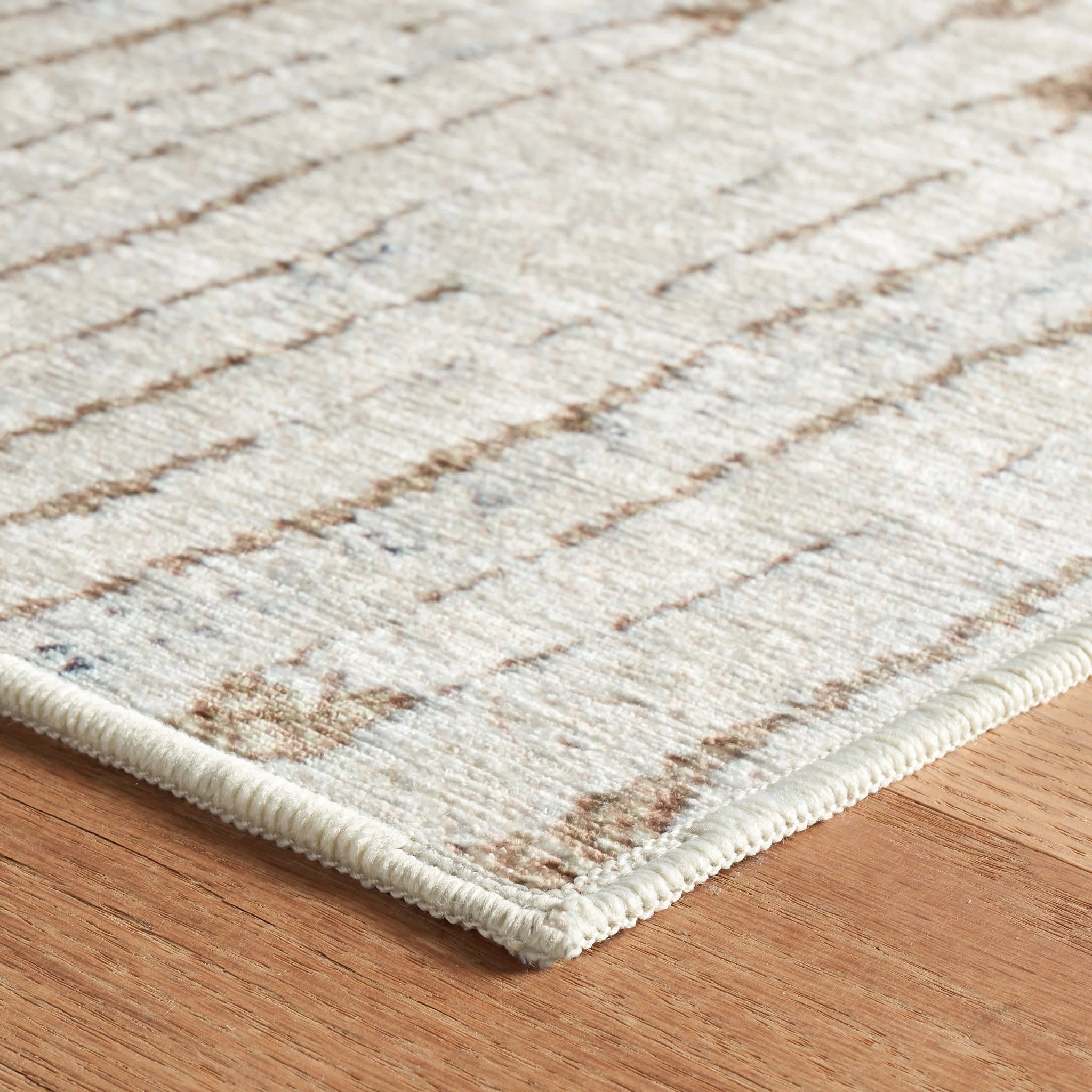 Malone Machine Washable Rug | Oatmeal