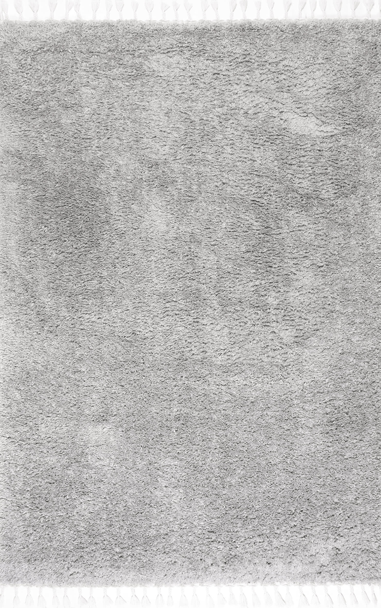 Dream Solid Shag Rug | Grey Main image