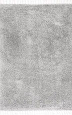 Dream Solid Shag Rug | Grey