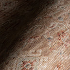 Ankhe Traditional Bordered Rug | Beige