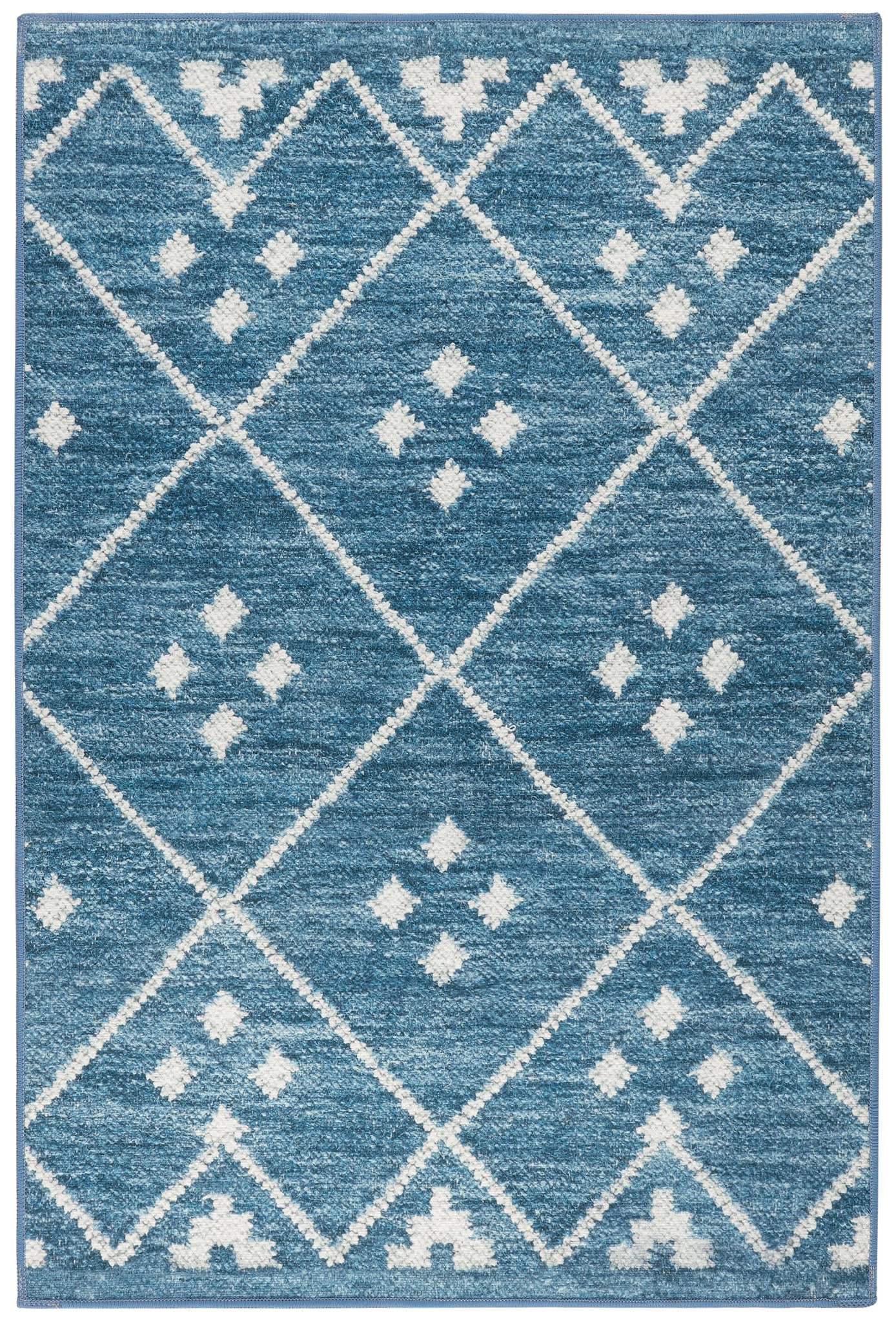 Kota Machine Washable Rug | Indigo Image secondaire du produit