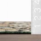 Sanaya Transitional Floral Indoor/Outdoor Rug | Green