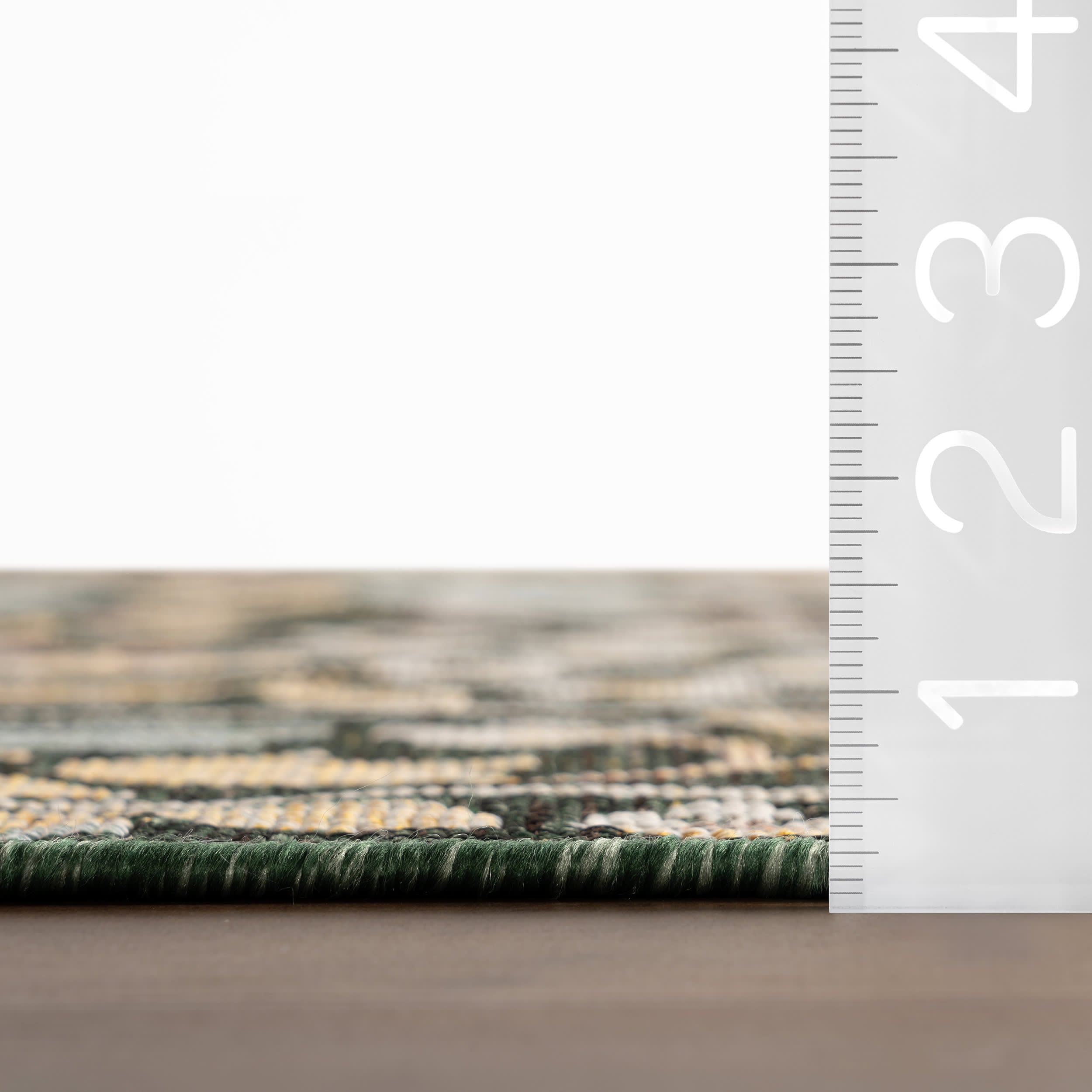 Sanaya Transitional Floral Indoor/Outdoor Rug | Green