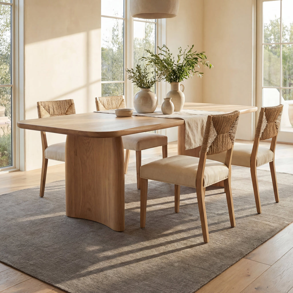 Ranya Modern Solid Rug | Grey