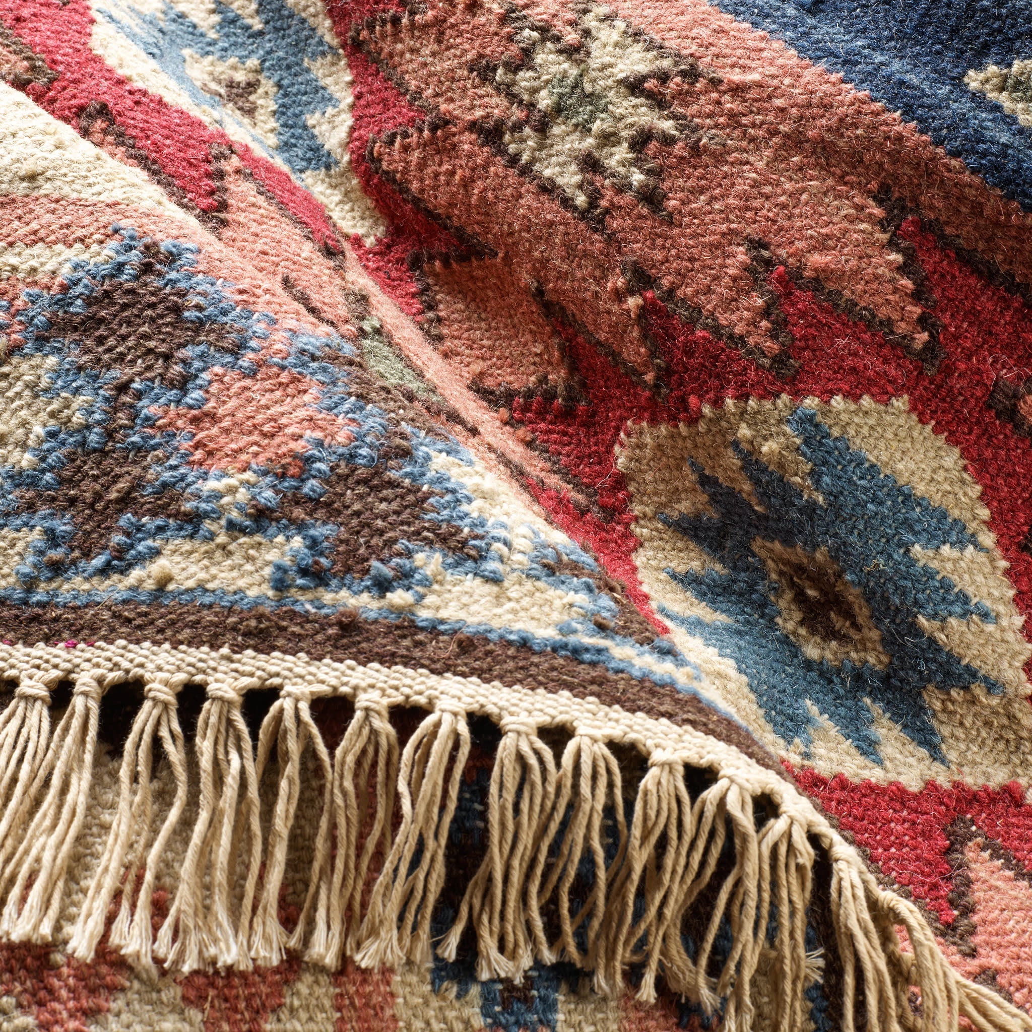 Balsam Kilim Handwoven Wool Rug | Multi
