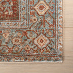 Muril Medallion Washable Rug | Multicolor