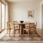 Aylin Diamond Tasseled Rug | Tan
