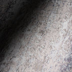 Glacier Abstract Washable Rug | Grey