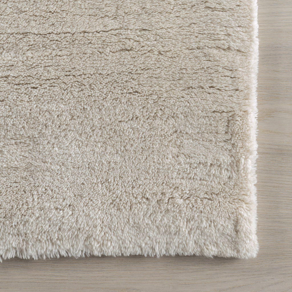 Gaia New Zealand Wool Shag Rug | Ivory