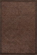 Thale Textured Handmade Jute Rug | Chocolate Brown
