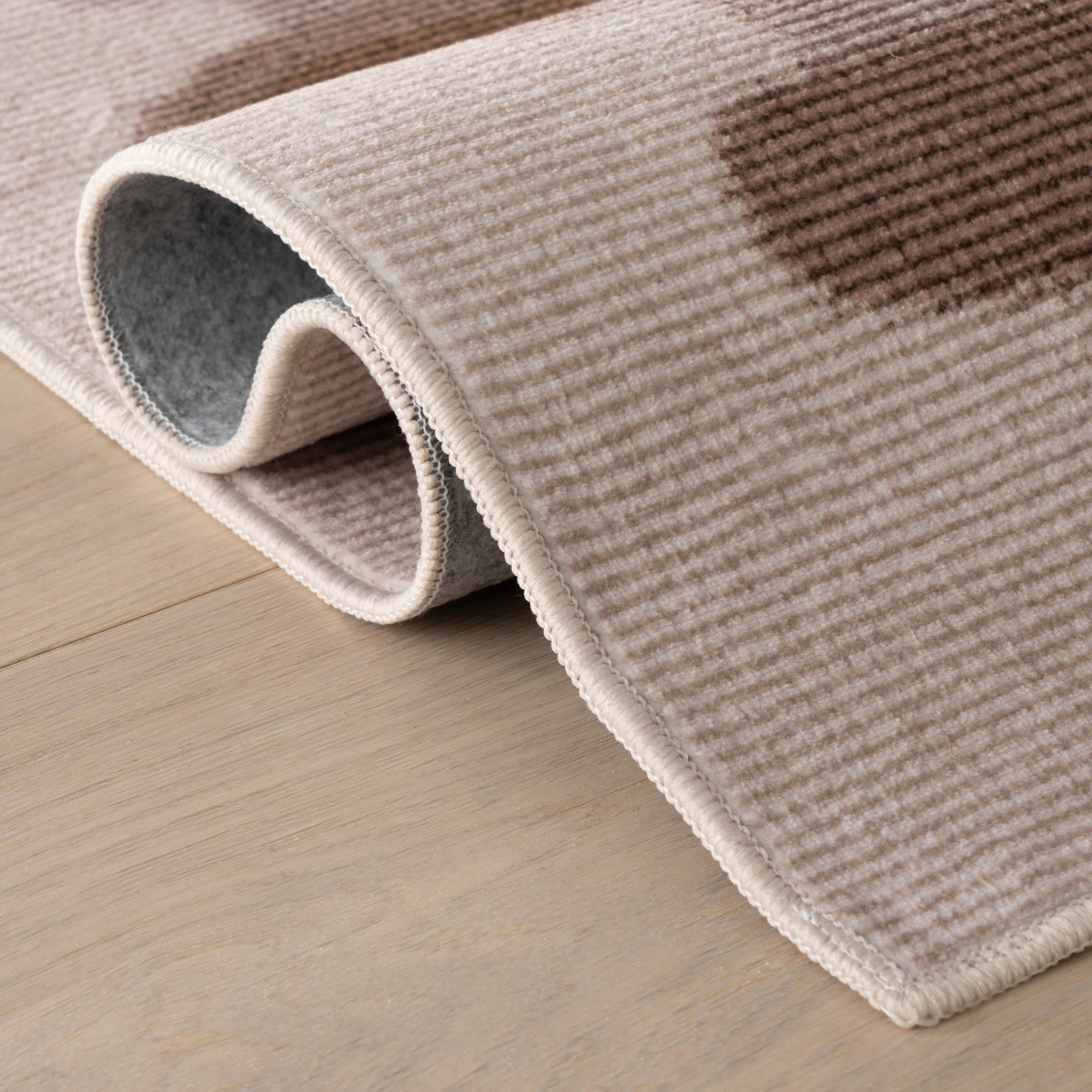 Fanice Bohemian Washable Rug | Brown