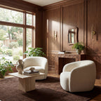 Arrel Speckled Wool-Blend Rug | Truffle Brown