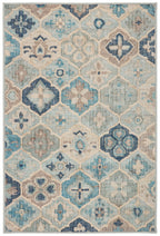 Pali Machine Washable Rug | Blue