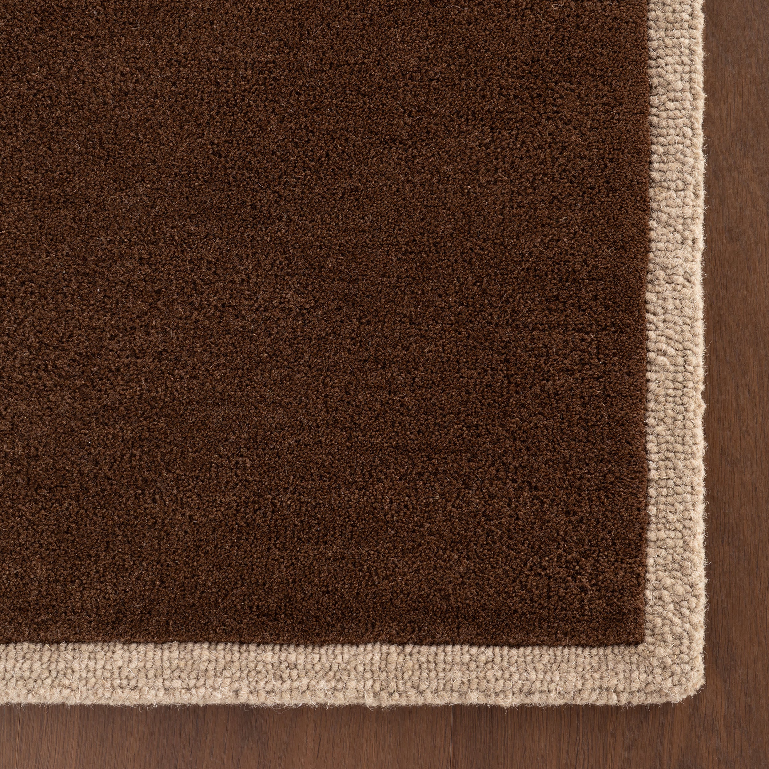 Mira Mid-Century Geometric Rug | Brown