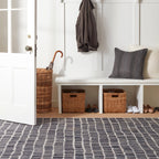 Roark Machine Washable Rug | Charcoal
