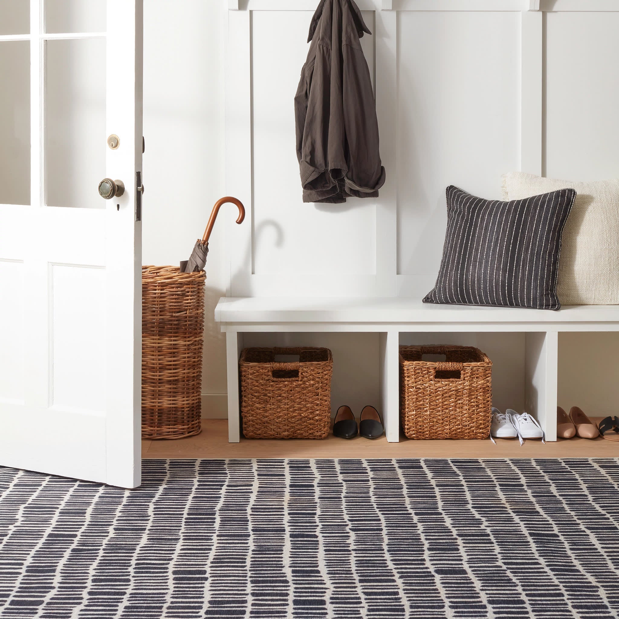 Roark Machine Washable Rug | Charcoal