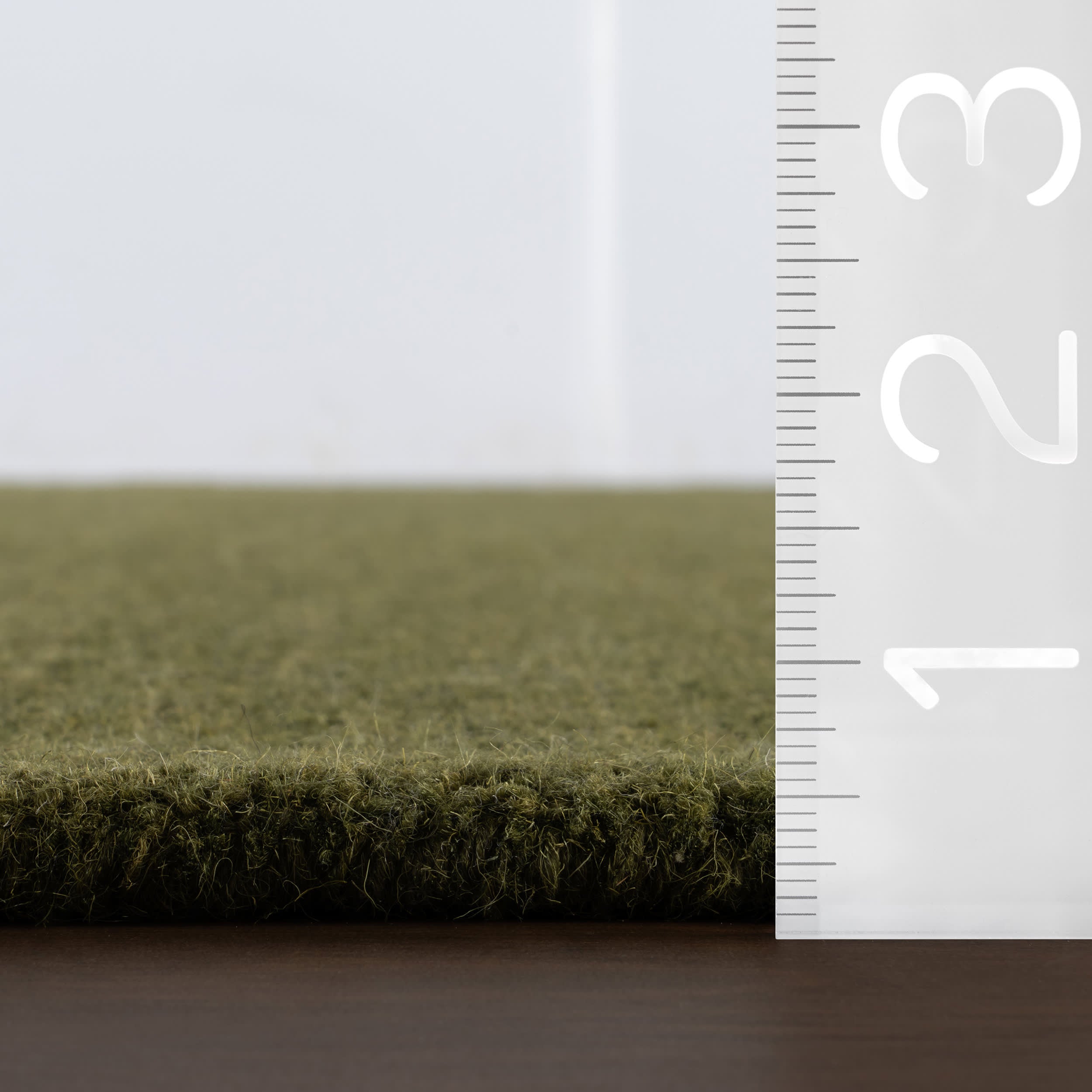 Cotina Modern Bordered Handmade Wool Rug | Green