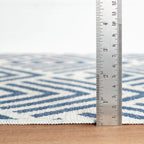 Cleo Machine Washable Rug | Navy